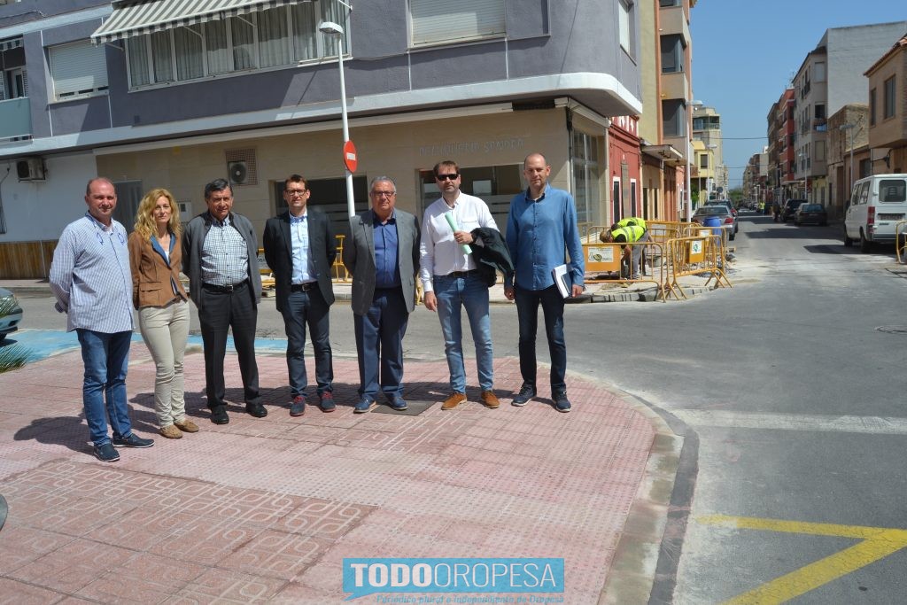 Comienza la segunda fase de las obras de accesibilidad en Oropesa